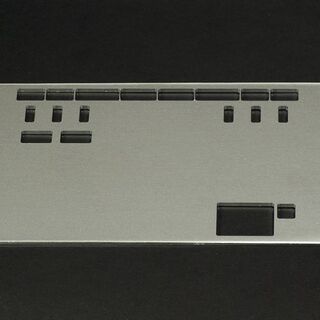 Aluminiumleiste bearbeitet