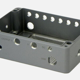 Aluminiumgehäuse bearbeitet inkl. Gravur