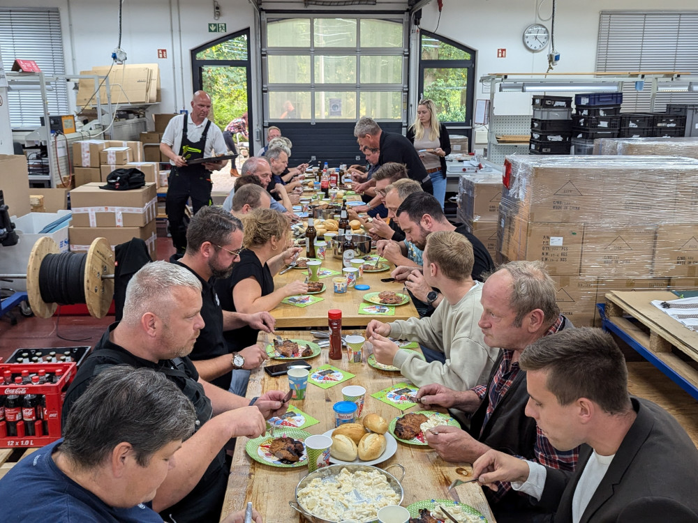 MittagsGrill zum Abschluss des Sommers 2024 bei der BKG 